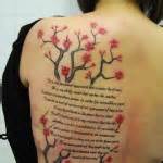 Small Cherry Blossom Tattoo - Design of TattoosDesign of Tattoos
