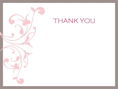 Thank You Card Template With Picture - Cards Design Templates