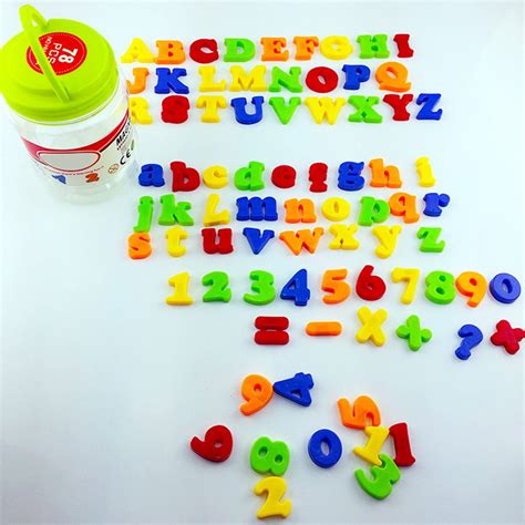 Famyfamy Magnetic Alphabet Letters (78 Pieces) - Walmart.com