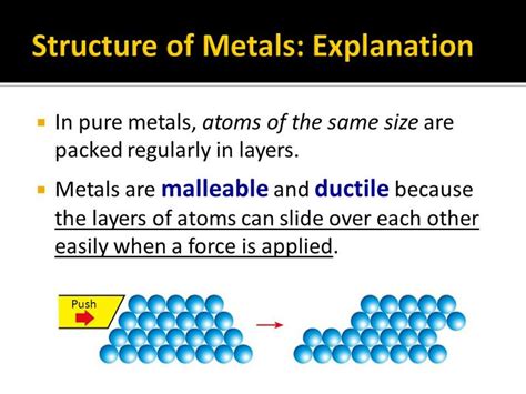 [SOLVED] Why are metals malleable ductile sonorus lustrous and w - Self ...