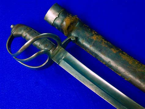 British English India Indian Antique WW1 Cavalry Sword w/ Scabbard for Sale - Soviet-Awards.com