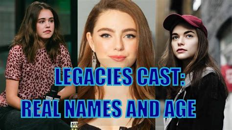 Legacies season 2 Cast: Real names and Age - YouTube