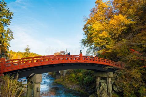 Shinkyo Bridge - Tochigi, Japan - February .14,2020 : Shinkyo Bridge in Nikko World Heritage ...