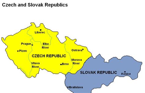 The Splitting Of Czechoslovakia