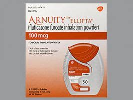 ARNUITY ELLIPTA 100 MCG-INHAL Dry Powder Inhaler, 30 Blisters