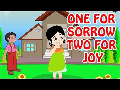 One For Sorrow Two For Joy | Animated Nursery Rhyme in English - YouTube