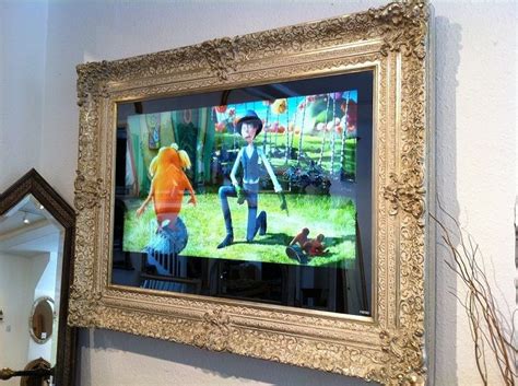 tv in frame - Google Search | Framed tv, Mirror tv, Mirrored picture frames