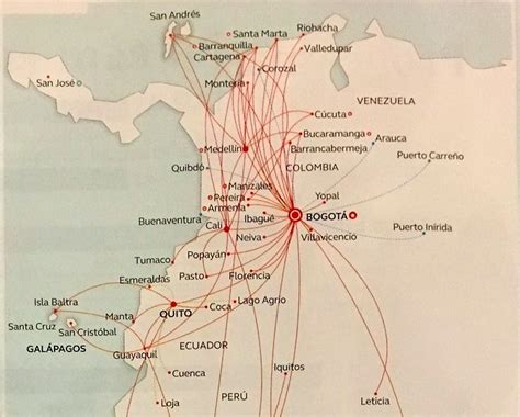 Excretar Vinagre deslealtad avianca route map Con qué frecuencia ...