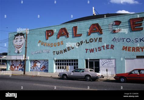 The Palace amusement building. Asbury Park, New Jersey Stock Photo ...