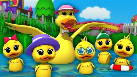 anak itik anak itik ya mama | Lagu Anak | bayi sajak | Duckling Duckling