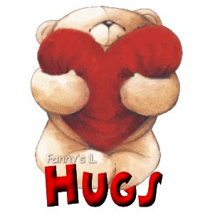 Hugs, animated heart :: Hugs :: MyNiceProfile.com