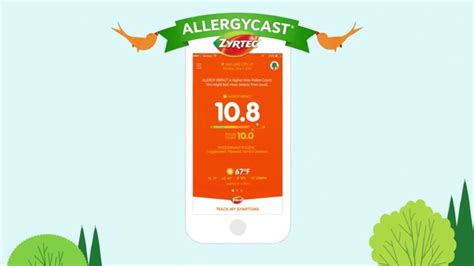 Personalized Allergy Forecast with ZYRTEC® ALLERGYCAST® App | ZYRTEC® - YouTube