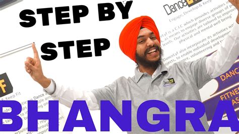 STEP BY STEP BHANGRA FOR BEGINNERS - YouTube