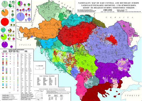 Very detailed ETHNIC map of the Balkans from 1992. [2500 x 1778] : MapPorn