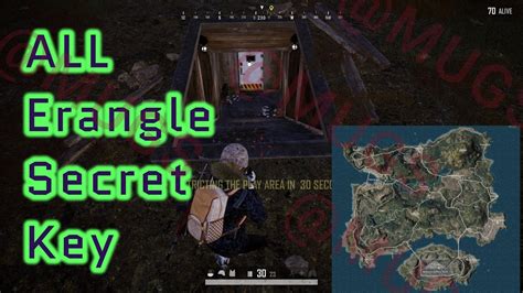 PUBG 2023| Secret Basement Key Location | Map Erangle - YouTube