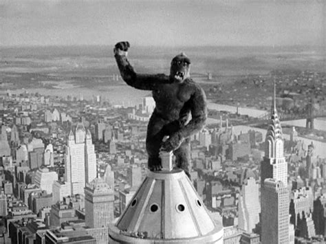 Famous Movies, Iconic Movies, Old Movies, King Kong 1933, Empire State Building, Jurassic Park ...