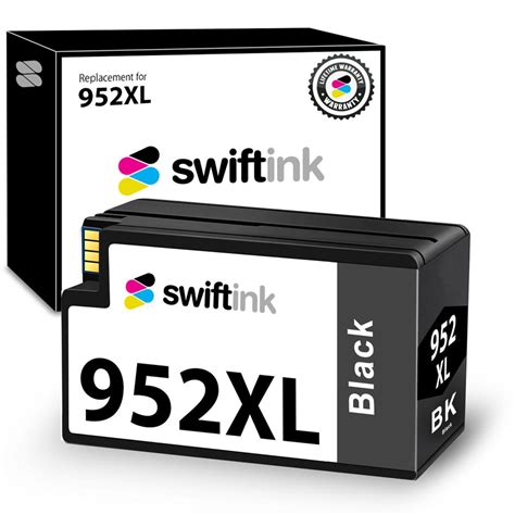 HP 952XL Compatible Black Ink Cartridge | HP Replacement Ink