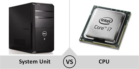 Difference Between System Unit and CPU - Difference Between