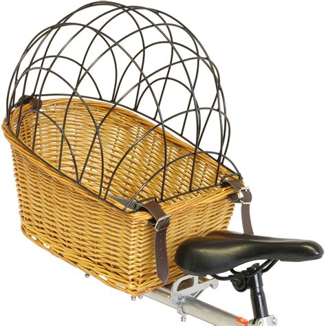 Vintage Wicker Rear Bicycle/Bike/Cycle Pet Carrier Basket Dog/Puppy Travel Cage | eBay