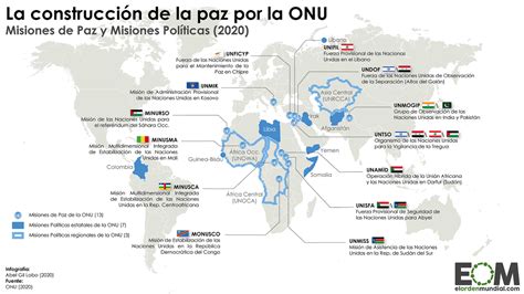 United Nations peacekeeping missions around the... - Maps on the Web