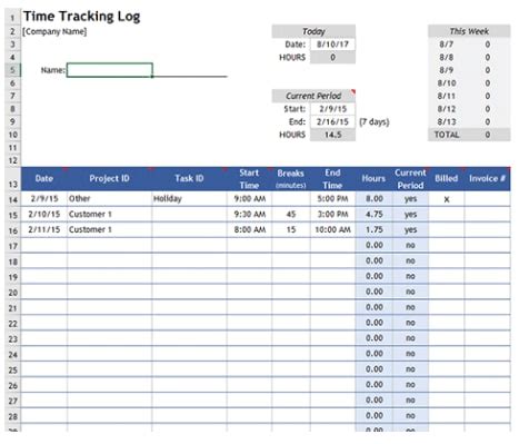 Free Downloadable Timesheet Template For Google Sheets