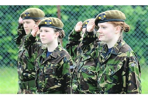 BRITISH COURAGE! Teenaged Army Cadets will wear their uniforms in ...