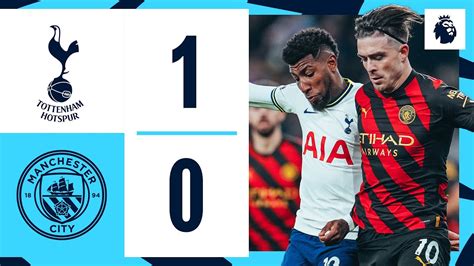 HIGHLIGHTS | Tottenham 1-0 Man City | City draw blank in defeat to Spurs - YouTube