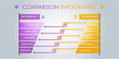 Comparison Infographic Vector Art, Icons, and Graphics for Free Download