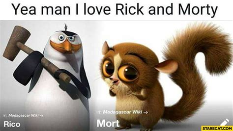 Rick and.morty madagascar edition - Meme by Memeasaretogood28 :) Memedroid