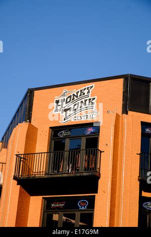 Honky Tonk Central, Downtown Nashville TN USA Stock Photo - Alamy