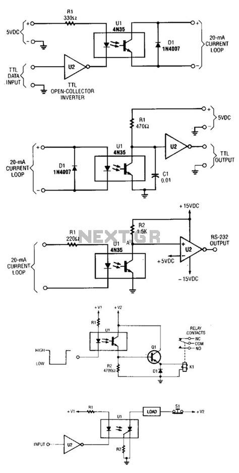 Optocoupler Circuit Diagram Wiring View And Schematics Diagram ...