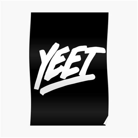 "Yeet Merch Yeet Logo" Poster for Sale by SamibShop | Redbubble