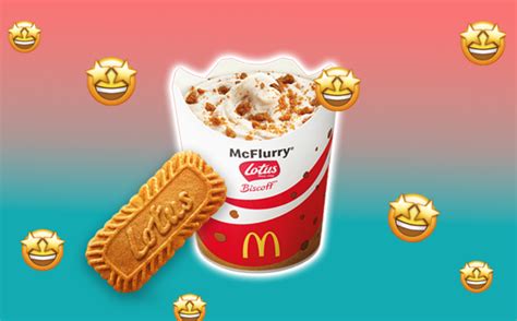 Limited-Edition Lotus Biscoff McFlurry at McDonald's - A Sweet Sensation!