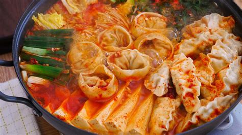 Korean Dumpling Hot Pot, Mandu Jeongol Recipe & Video - Seonkyoung Longest