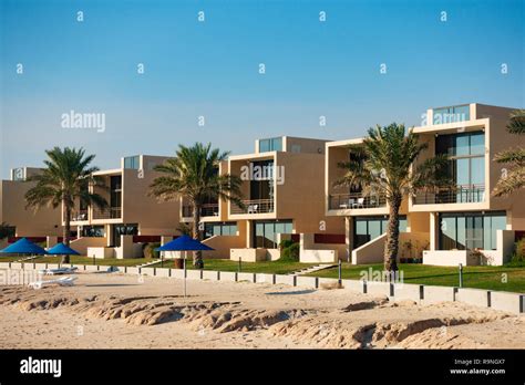 Modern beach front rental villas at Hilton Kuwait resort,Kuwait, Middle ...