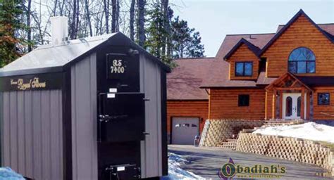 Crown Royal RS Series Outdoor Coal Boiler by Obadiah's Woodstoves