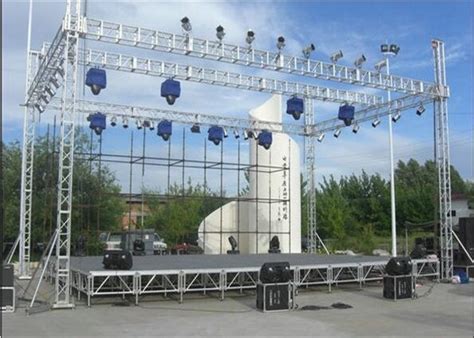 Ground Support Truss System With Performance Stage - Tent&Truss&Stage Factory in Guangzhou of China