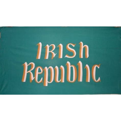 Irish Republic (1916 Easter Rising- Ireland) 5'x3' - World Flag Shop