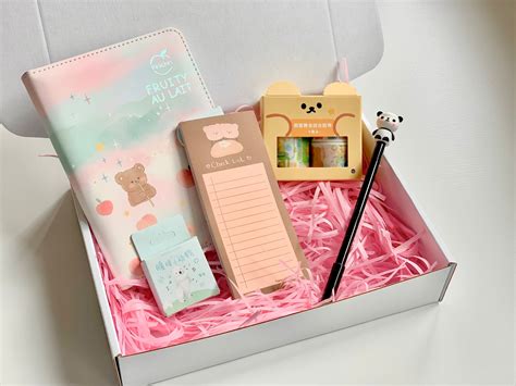 Kawaii Bear Stationery Box Cute Stationery Gift Set | Etsy