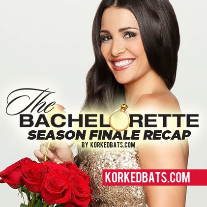 Bachelorette Finale Recap Logo - Square - Korked Bats