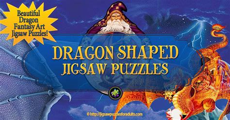 Dragon Shaped Jigsaw Puzzles | Perfect for Fantasy Art Fans