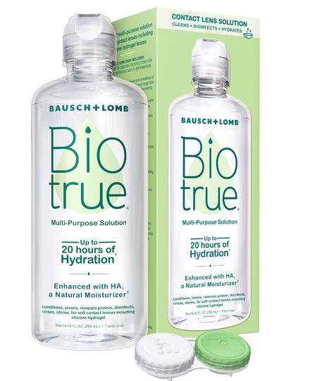 Biotrue® Contact Lens Solutions by Bausch + Lomb®