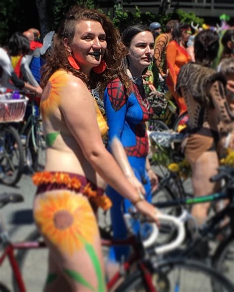 Body paint at the Fremont Solstice Parade : r/Seattle