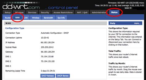 How to use the DD-WRT firmware to monitor your bandwidth - Simple Help