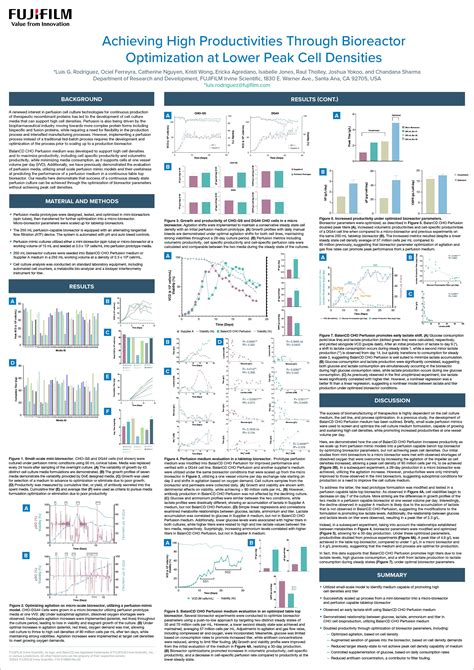 019969 Achieving High Productivities Through Bioreactor Optimization at Lower Peak Cell ...