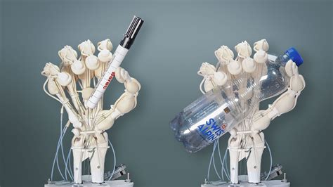 This 3D-printed soft robotic hand has 'bones,' 'ligaments,' and ...