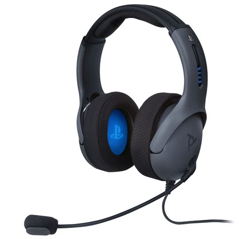 PDP, PS4 LVL50 Wired Stereo Gaming Headset, PlayStation 4, 0, 051-099 ...