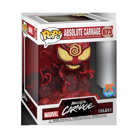 Funko Pop! Absolute Carnage Deluxe PX Exclusive Figure #673