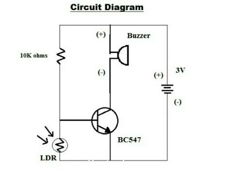 Security Alarm System Schematic Diagram