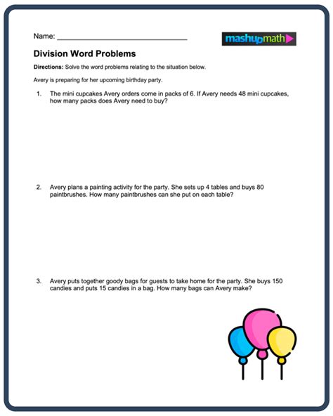 4th-Grade Math Word Problems - Worksheets Library